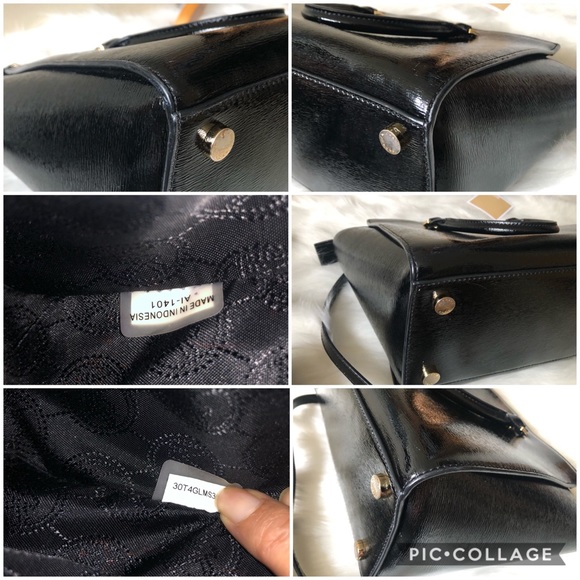 Authentic Black MK Selma Satchel - Picture 3 of 7